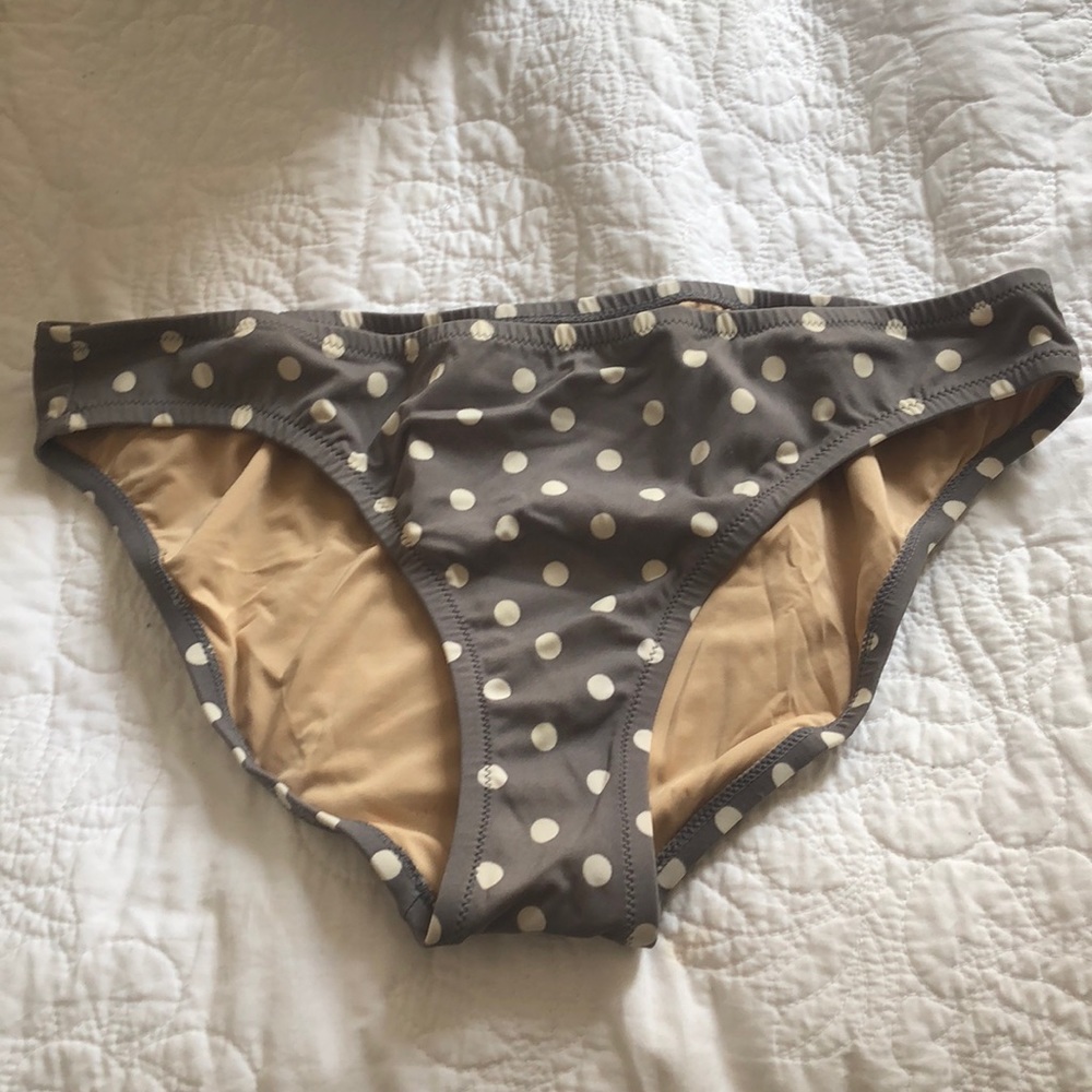 Polka dot bikini bottoms
